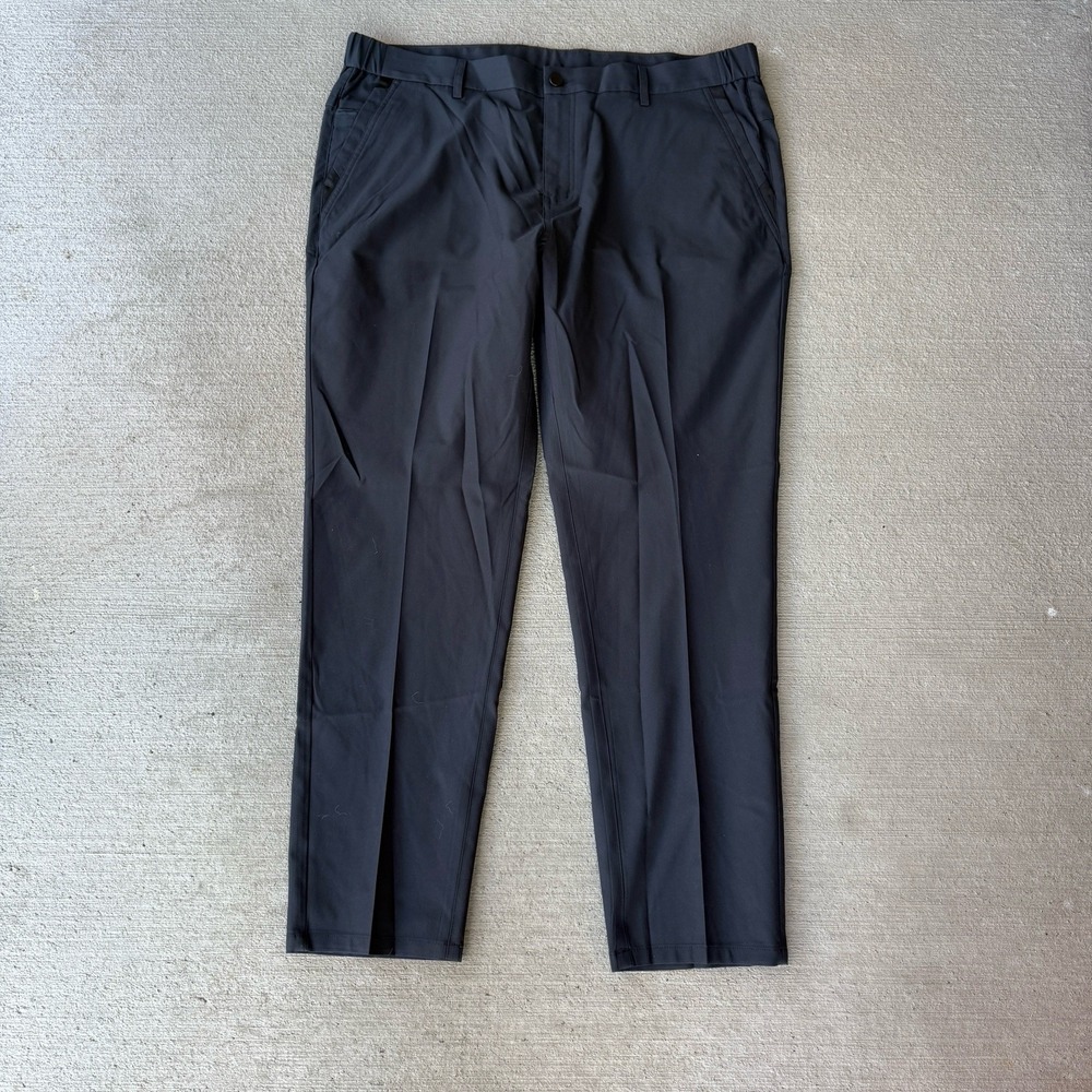 Jack Archer Jetsetter Pants 38x30 Space Black Slim Fit Stretch Travel Chino
